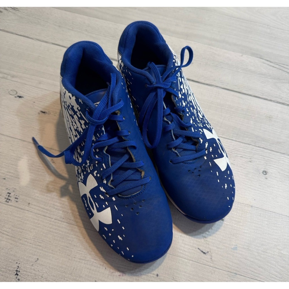 Under Armour BASEBALL BB/SB Cleats Royal Blue big kids size 3